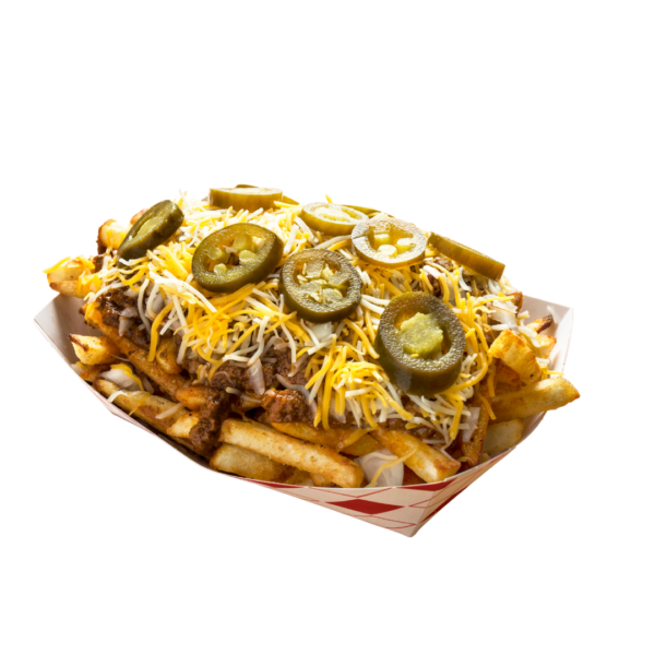 Cheese Fries with Jalapeno